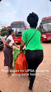 5.9K views · 14K reactions | Organized free buses( for them to go back home safely) for first batch of UPSA students who finished their exams a few days ago…..#idey4u | John Dumelo | Facebook