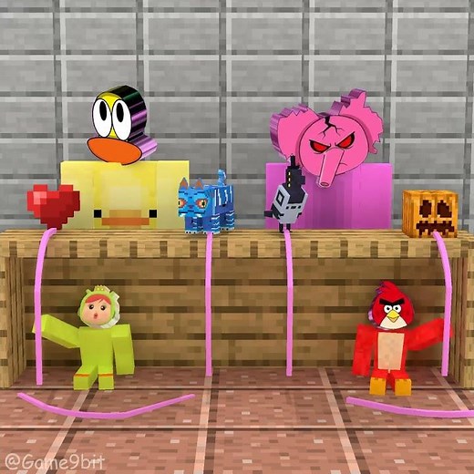 Sprunki Angry Bird vs Sprunki Nina, who will win?!