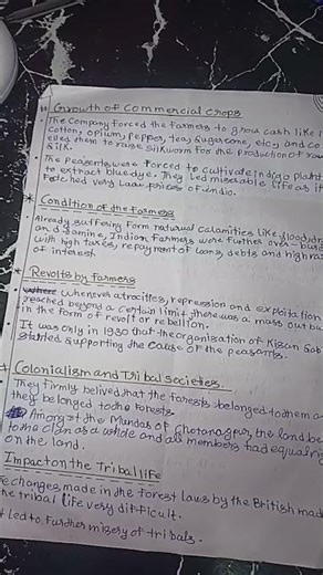 ✨(dav class 8) social science chapter 10 notes #study #newvideo #notes