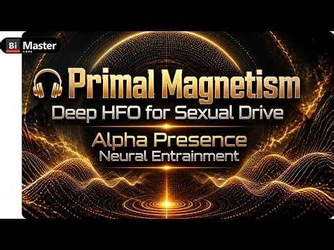 🎧 Primal Magnetism: Deep HFO for Sexual Drive & Alpha Presence | Neural Entrainment