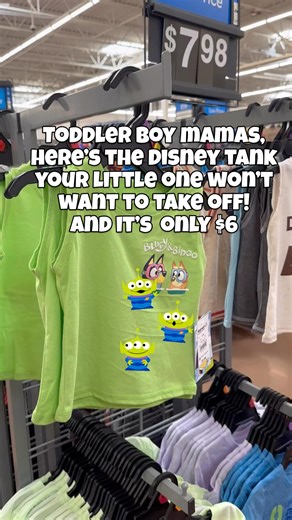 Chelsey Montez on Instagram: "✨ Comment TANK to shop these toddler boy Disney tanks! 💙 Found the cutest tanks at Walmart—Bluey, Lightning McQueen, Toy Story, Mickey… all in one spot! Perfect for park days, summer adventures, and making toddler boy mamas’ lives easier. 🙌 #disneymoms #holidaystyle #walmartfinds #walmarthaul #busymamas https://liketk.it/5fd7y"