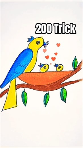 Bird Nest 🪹 #easytrick