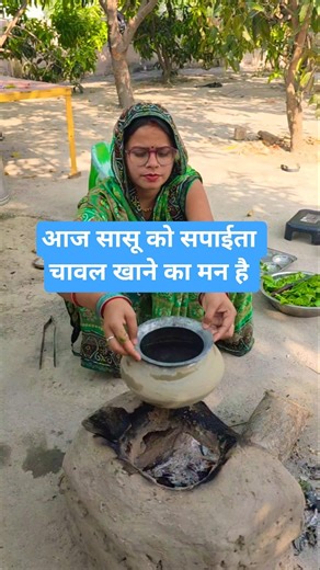 आज सासू मां को सपाईता चावल खाने का मन हुआ, फूल खिले और मुरझाए #shortvideo #shortsfunny
