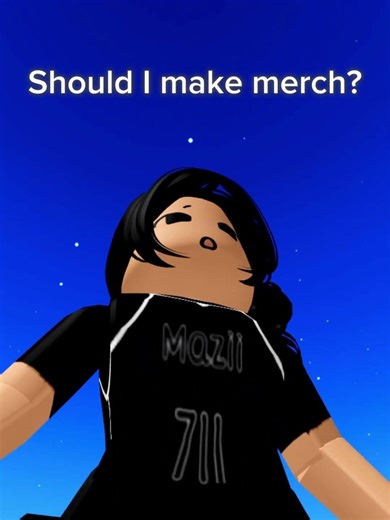 Should I make clothes/merch? #roblox #edit #youtubeshorts #goviral #comment #like #viralshort
