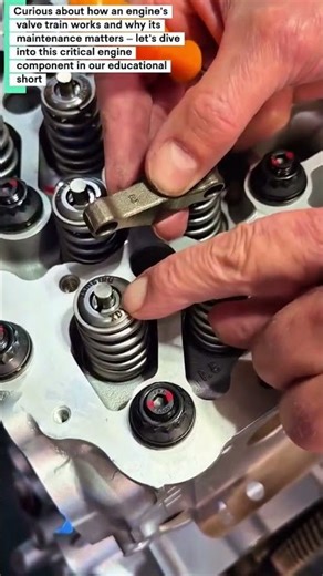 Engine Valve Train: Complete Educational Guide | Cylinder Head Maintenance Explained"