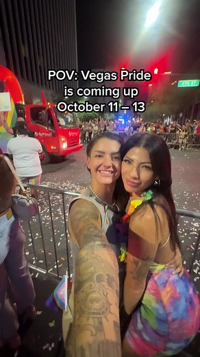 Your Vegas Pride itinerary has arrived. 🌈 Celebrate Pride in Vegas: October 11-13. Check out the link in our bio to plan your trip. Sponsored by Las Vegas