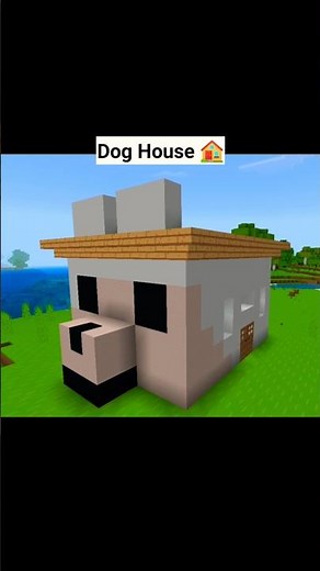 How to Build a Simple Dog House in Minecraft