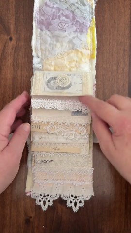 Lace Sewing Journal and Folio Set - Etsy
