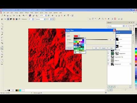 Tutorial | Creating natural looking landscapes with Corel® PHOTO-PAINT™ by using textures -