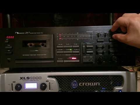 Nakamichi ZX-7 Calibration & Recording Demo