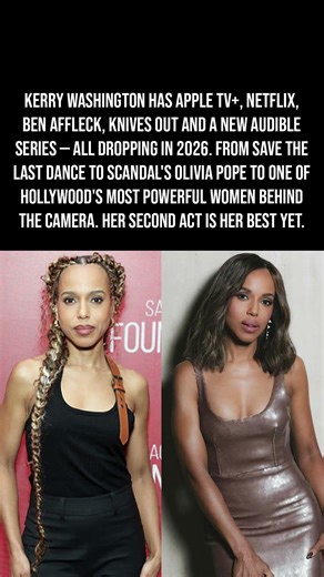 Kerry Washington Is Everywhere In 2026 & She's Just Getting Started 👑🎬🔥