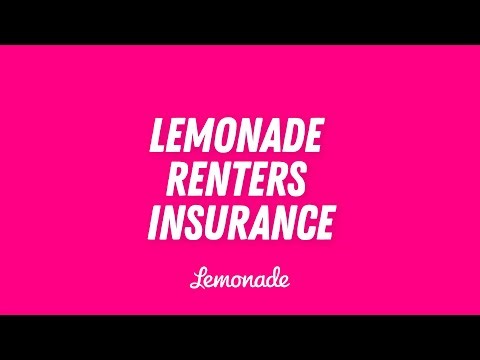 Lemonade - Renters insurance claims handled instantly