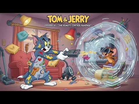Tom & Jerry – Episode 45 “The Remote Control Rampage”