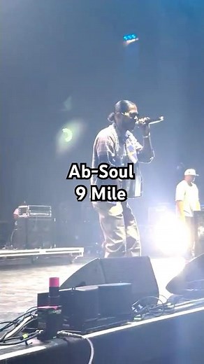 Ab-Soul Performs “9 Mile” LIVE 🔥🎤 | Good Vibes Only Tour #concert