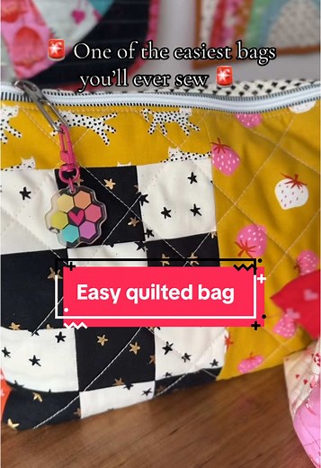 Beginner Friendly Quilted Bag Sewing Tutorial