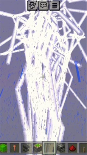 Minecraft biggest lightning hack 😨😮😮#shorts