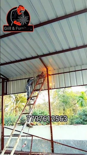 how to make tin shed house. How install metal Roofing sheets house design. #viral #walding #YouTube