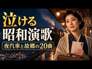 泣ける昭和演歌20曲｜夜汽車と故郷の記憶｜昭和30〜40年代オリジナル