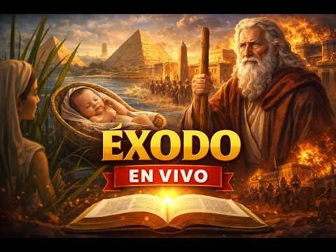 Dios Habla Hoy | Lectura de la Biblia. ÉXODO EN VIVO 🔥 | De Bebé en el Nilo a Libertador de Israel