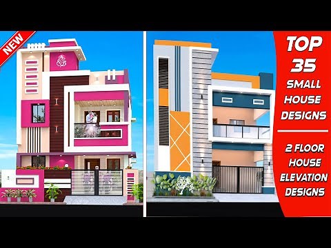🏡Top 35 Two Floor House Front Elevation Designs 2025 💖 Double Floor House Front View Designs
