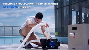 Pool Heater for Above Ground Pool, Pool Heater, Pool Heat Pump 16036 BTU/hr, Up to 5000 gallons, Fit 15/18/24 Foot Pool, 110V Pool Heater Above Ground