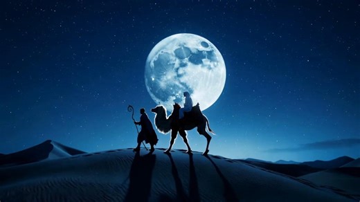 Journey to Bethlehem Loop | 4K Projector Window & Frame TV Art | Looping Christmas Scene | 16x9   9x16 Digital Decor - Etsy Canada