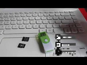 How to insert a memory card into a card reader