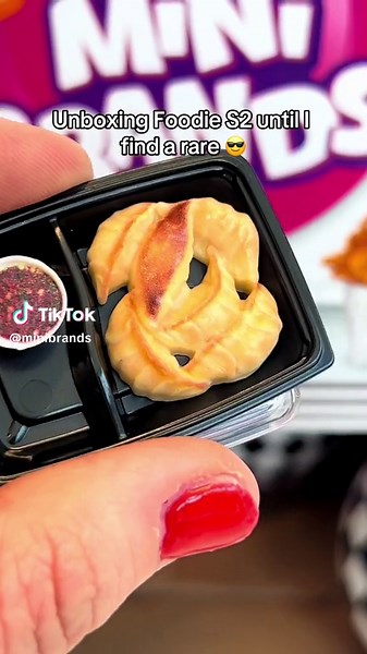 What is your fave mini in Foodie Mini Brands s2? 🫶 #minibrands #foodieminibrandss2 #mini #zurutoys #zuru #collectibles #miniature #collect #minifood #dumplings #sushi #minifoods #foodie #unboxing #toytok