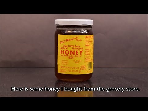 Honey under the Microscope