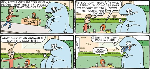 Todd The Dinosaur Comic Strip 2026-04-19 | Comics Kingdom