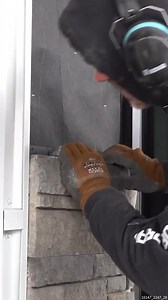 14K views · 133 reactions | Installing Versetta Stone Siding #stoneveneer #installation #buildinghomes #stone | MR Post Frame | Facebook