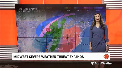 Midwest severe weather threat expands