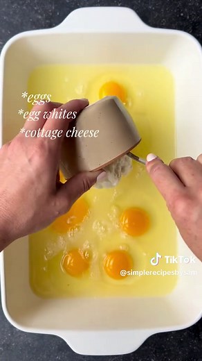 High Protein Hashbrown Breakfast Bake Recipe