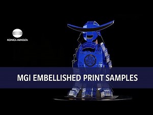 MGI Embellished Print Samples