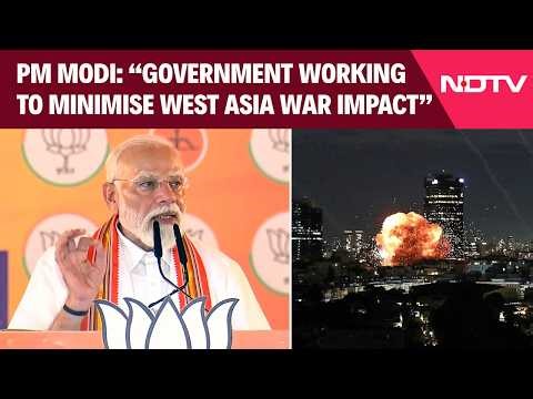 PM Modi: Govt Minimising West Asia War Impact, Slams Congress's Remarks On War As 'Dangerous'