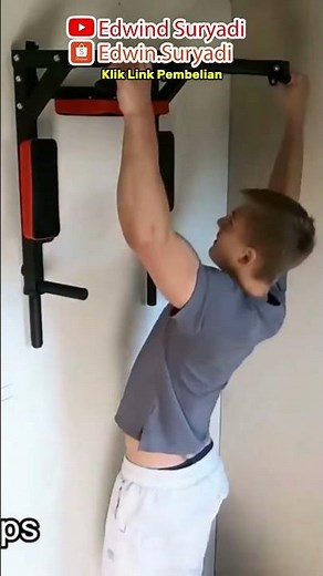 Wall Mounted Pull Up Bar Chin Up OneTwoFit #pullupbar #chinup #onetwofit #wallmountedpullupbar