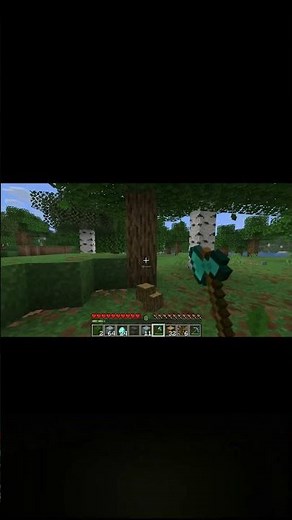 Mine Entire Ore Veins & Trees in One Break! #MinecraftShorts