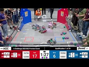 Qualification 1 - 2025 FTC FIRST Tech Challenge DECODE Preview Event