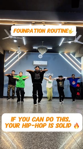 Basic Hip-Hop Routine | Foundation Dance Practice 🔥#tutorial