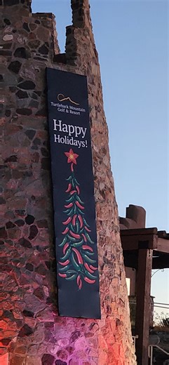 A big thanks to The Club Restaurant at Sierra Del Rio Golf Course, Turtleback Mountain Golf & Resort, and Manager JC Weight and Team for hosting the Elephant Butte Chamber of Commerce 5:01 Party! Chamber President Earl Greer led the meeting of local business and civic leaders with news, updates, prizes, food, fun, and fellowship!🤠 Merry Christmas and a Happy New Year!🥳🎊👑 Turtleback Mountain Resort 😃 #HappyNewYear 🎊 #elephantbutte #chamberofcommerce #Christmas #party at #Golf n #resort🤠 | 