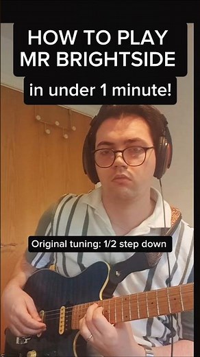 A New Way to Learn Mr Brightside on Guitar… Fingerstyle! 👀🎸 (TAB)