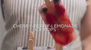 Cool off with Cherry-Berry-Lemonade Ice Pops! | Food Network