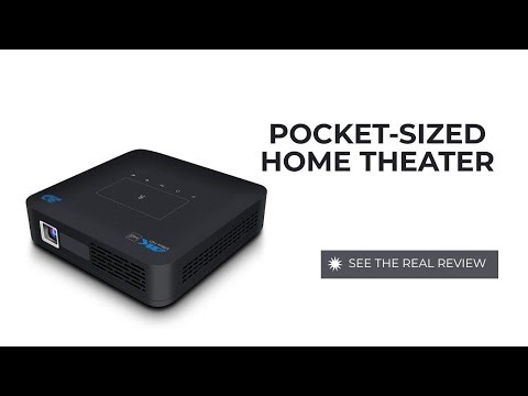 Pocket-Sized Home Theater? P15 Mini DLP Projector Full Review