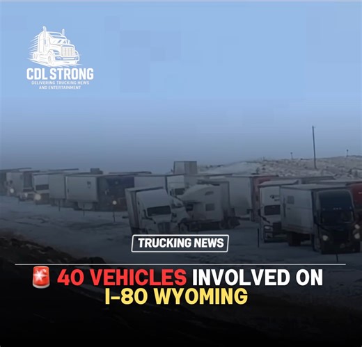 🚨💥 40 VEHICLES WIPED OUT ON I-80 — WYOMING WHITEOUT CHAOS 💥🚨 This wasn’t “a crash.” This was a corridor collapse. Just after 3:10 PM, Wyoming Highway Patrol started getting hammered with calls on westbound I-80 between mile marker 274 and 273. When troopers rolled up? It wasn’t one wreck. It was a domino field of steel. • One pileup involving 16 vehicles • Another involving 7 vehicles • Four additional crashes — two vehicles each ➡️ 40 total vehicles involved. Three transported. All injuries