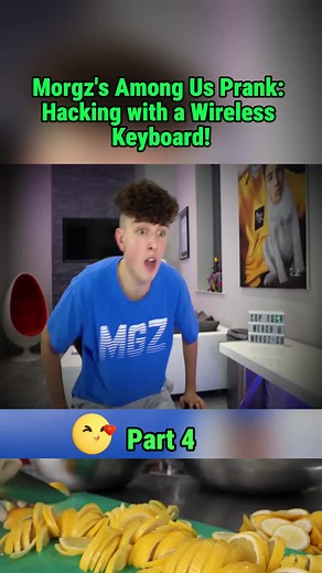Morgz's Among Us Prank: Hacking with a Wireless Keyboard! - Part 4
