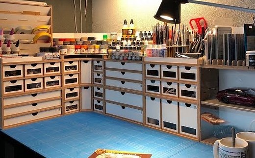 【HobbyZone】 模型小工具盒桌面套件（我也想要~~）
