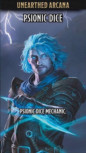 What are Psionic Dice #dnd #dungeonsndragons