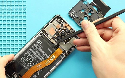 红米 Note 8 Pro 电池更换教程 拆机步骤 自己动手换电池