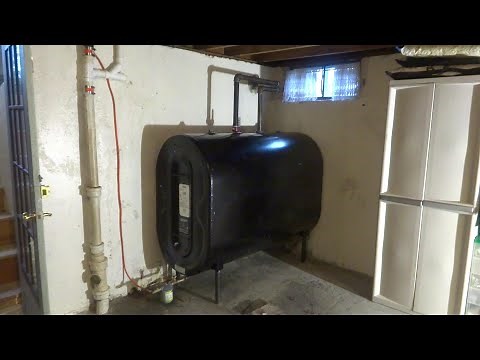 275 GALLON OIL TANK REMOVAL AND REPLACEMENT