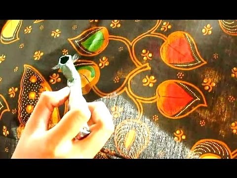 BATIK COLET The Making Process Colouring Dyeing - WORKSHOP Cara Proses Membatik [HD]